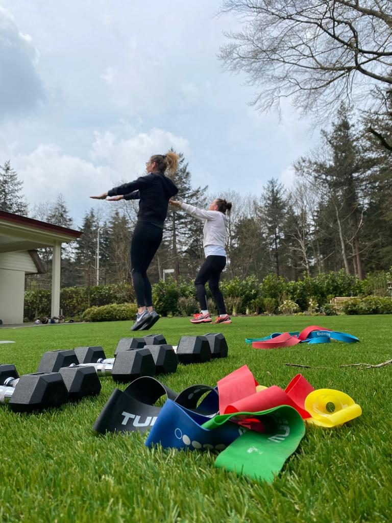 Personal training buiten in Leidschendam-Voorburg